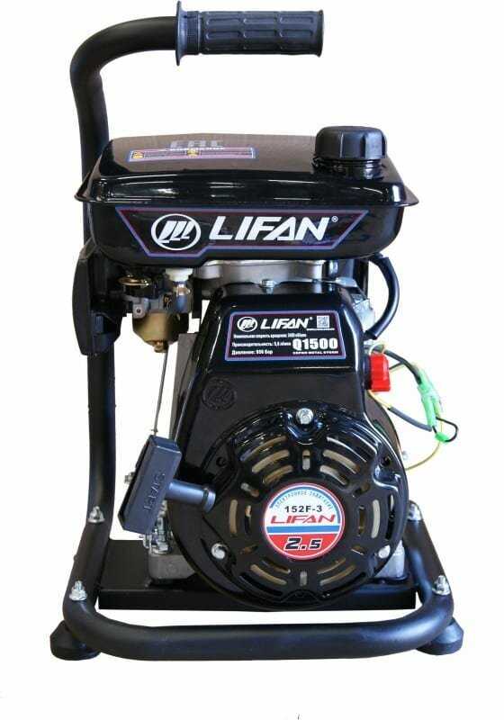 Мойка высокого давления бензиновая Lifan Q1500 (Lifan 152F-3) фотография 2