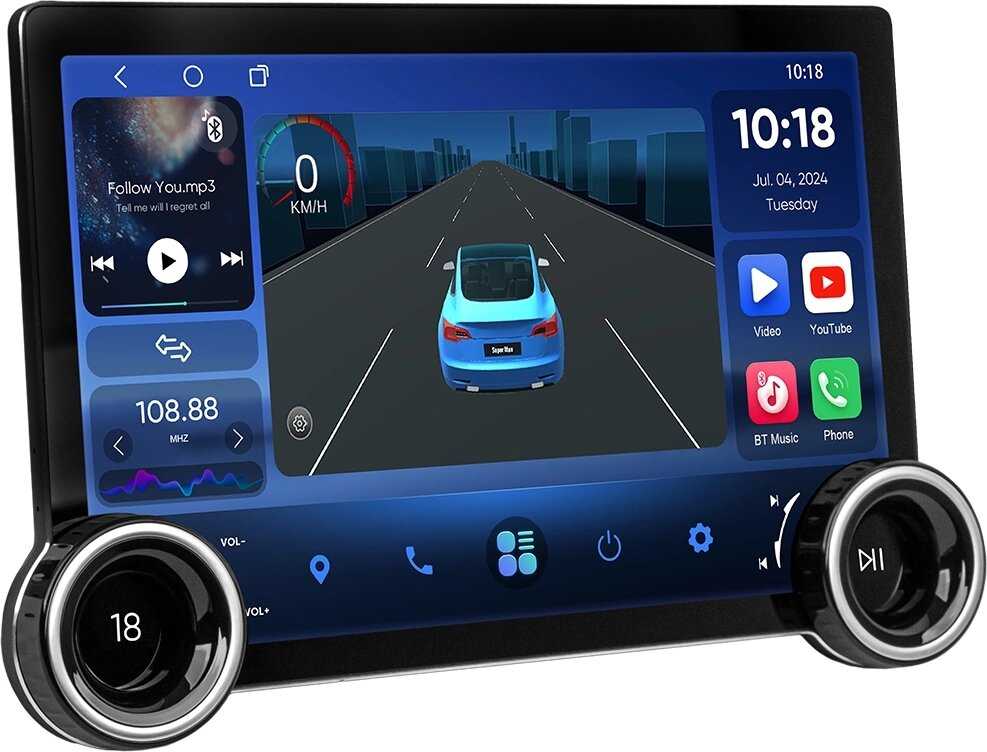 Автомагнитола ACV AD-1102 DSP 2DIN 4x50Вт 6000Mb DSP Android 13 11.5