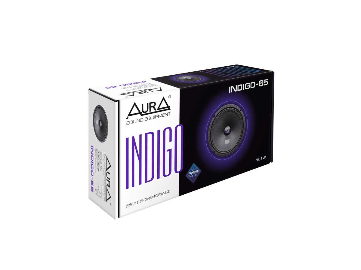 Эстрадная Автомобильная Акустика Aura INDIGO-65 (6.5 дюйм.) фотография 3