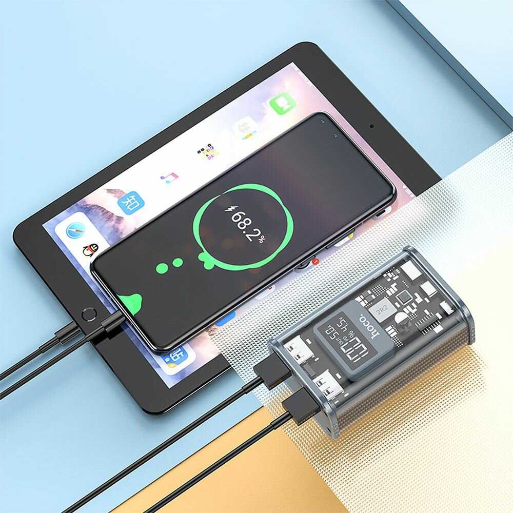 Внешний аккумулятор Hoco Power Bank J105 Discovery (6931474790125) фотография 14