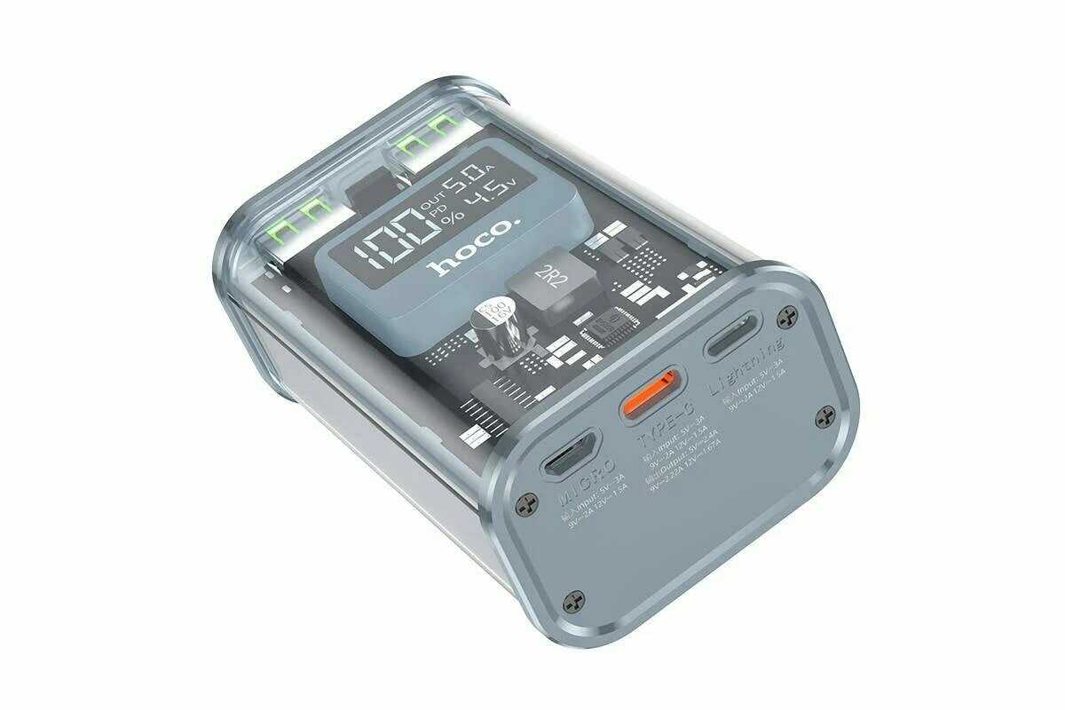 Внешний аккумулятор Hoco Power Bank J105 Discovery (6931474790125) фотография 15