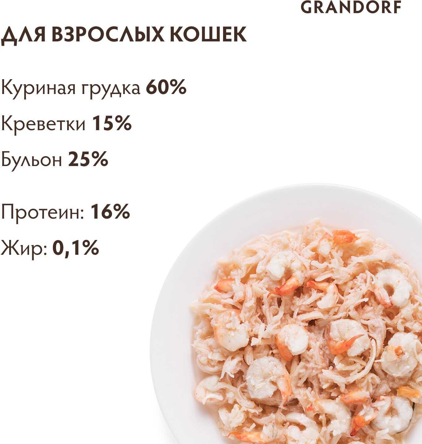 Корм для кошек Grandorf Rabbit & Turkey Sterilised фотография 15
