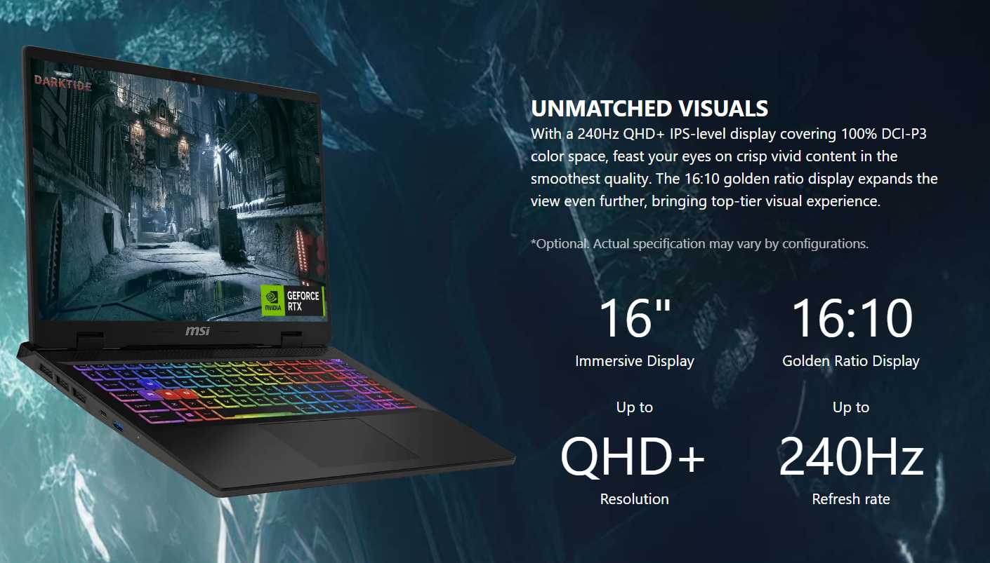 Ноутбук MSI Sword 16 HX (B13V) фотография 26