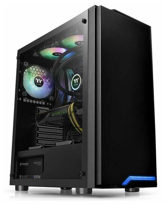 Компьютерный корпус Thermaltake H100 TG (CA-1L4-00M1WN-02) фотография 14