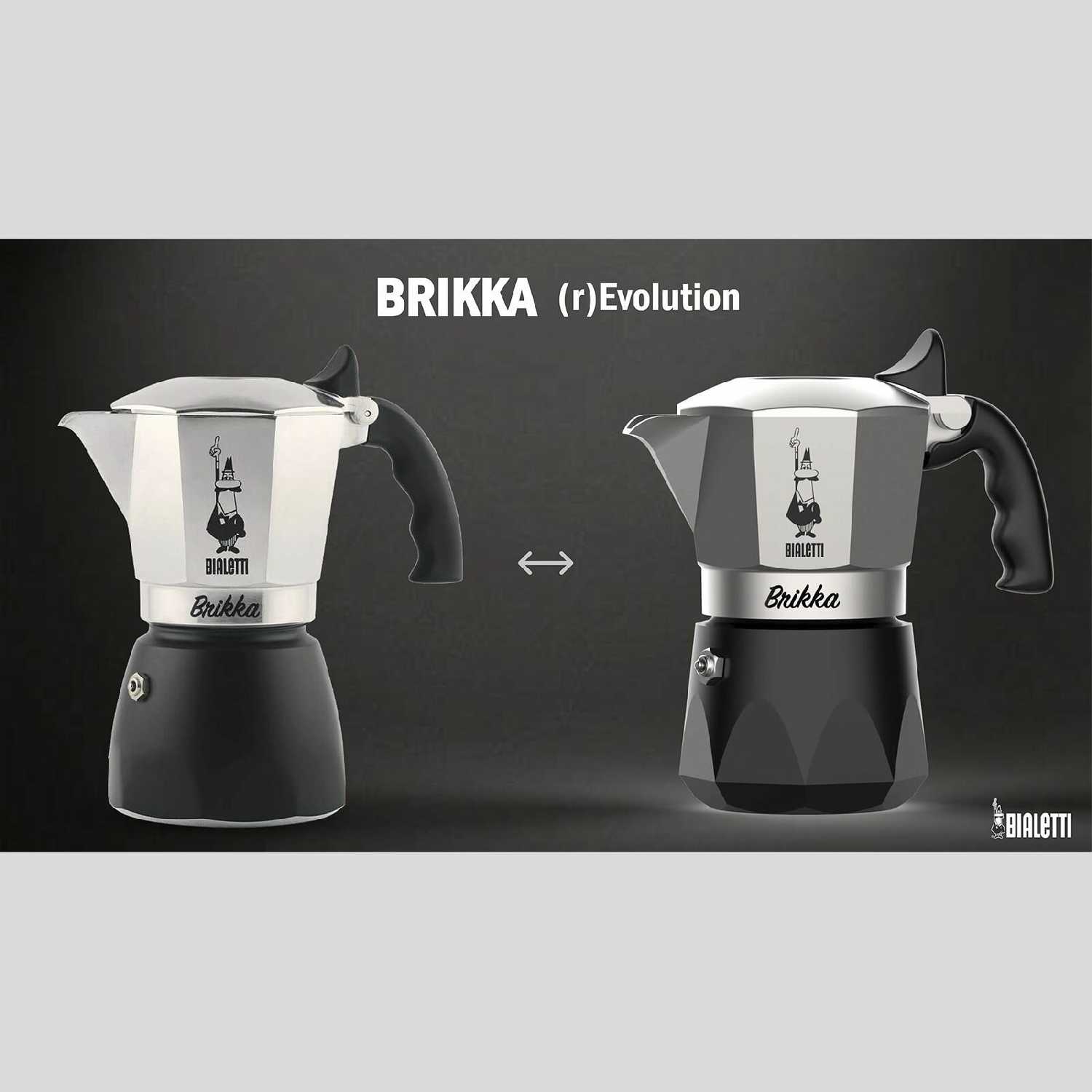 Гейзерная кофеварка Bialetti NEW Brikka (100 мл) фотография 1
