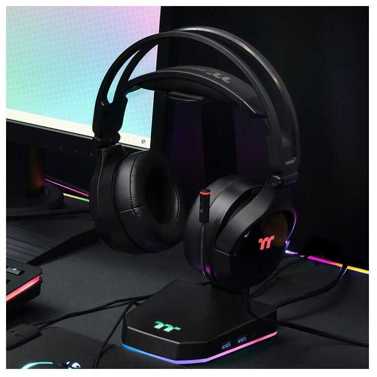Проводные наушники Tt eSPORTS by Thermaltake RIING Pro RGB 7.1 фотография 2