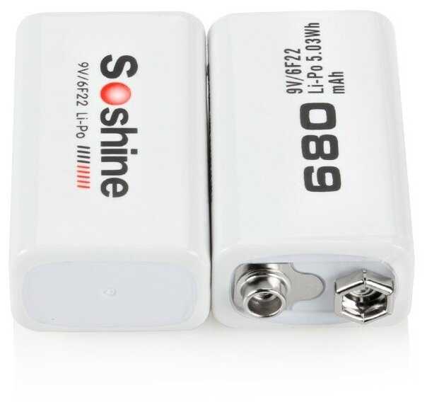 Аккумулятор Soshine Крона Li-ion (680) фотография 3