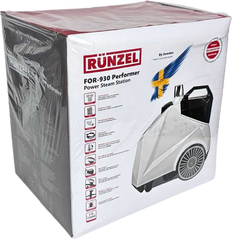 Домашний отпариватель RUNZEL PERFORMER (FOR-930) фотография 11