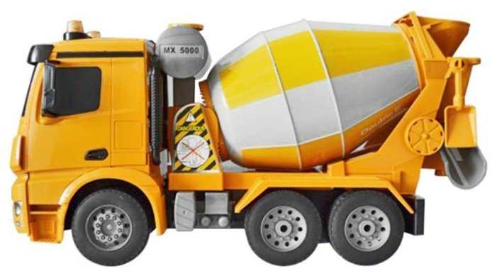 Бетономешалка Double Eagle Mercedes-Benz Arocs (E528-003), 1:20, 40 см фотография 5