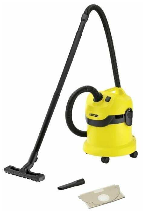 Хозяйственный пылесос KARCHER WD 2 Plus V-12/6/18/C, 1000 Вт фотография 11