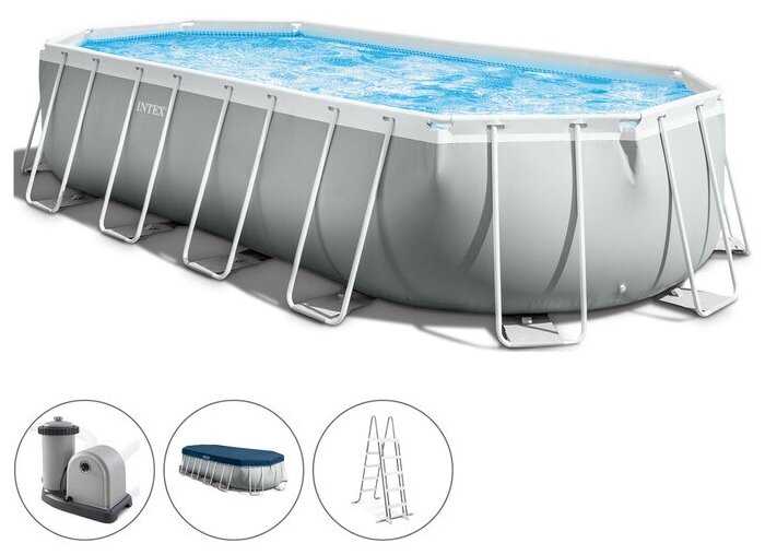 Бассейн Intex Prism Frame Oval (26798) фотография 2