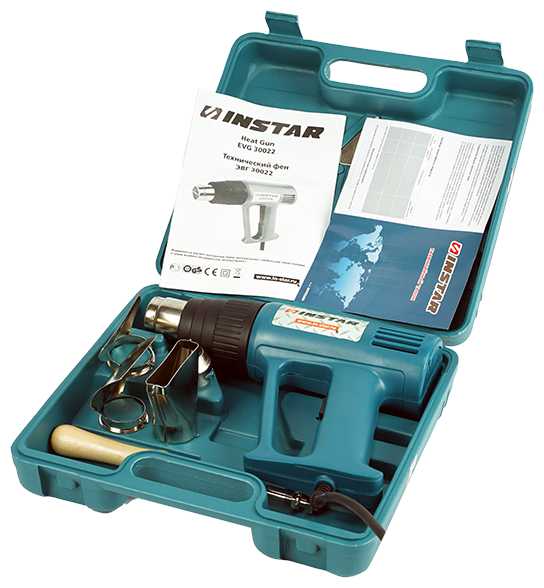 Строительный фен Инстар ЭВГ 30022 Case фотография 2