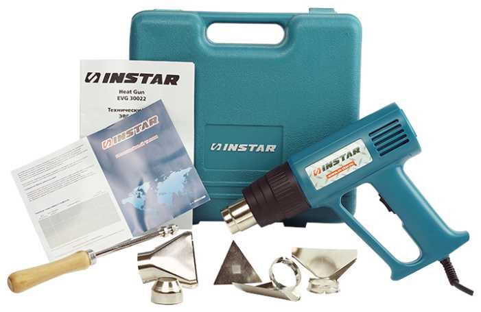 Строительный фен Инстар ЭВГ 30022 Case фотография 3