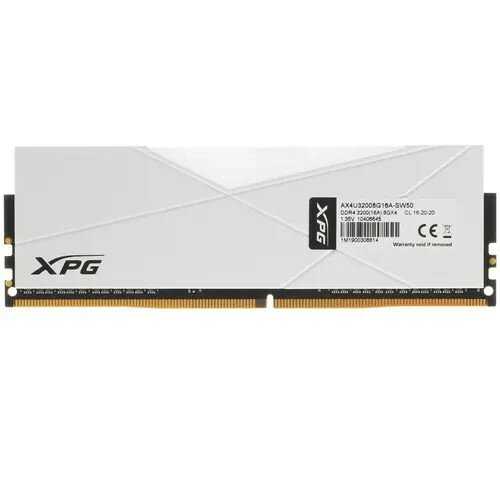 Оперативная память XPG Spectrix D50 8 ГБ DDR4 DIMM CL16 (AX4U32008G16A-SW50) фотография 6