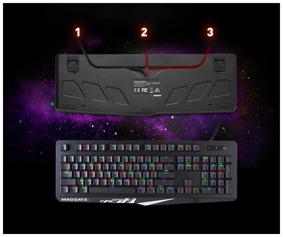 Игровая клавиатура Mad Catz S.T.R.I.K.E. 4 фотография 5