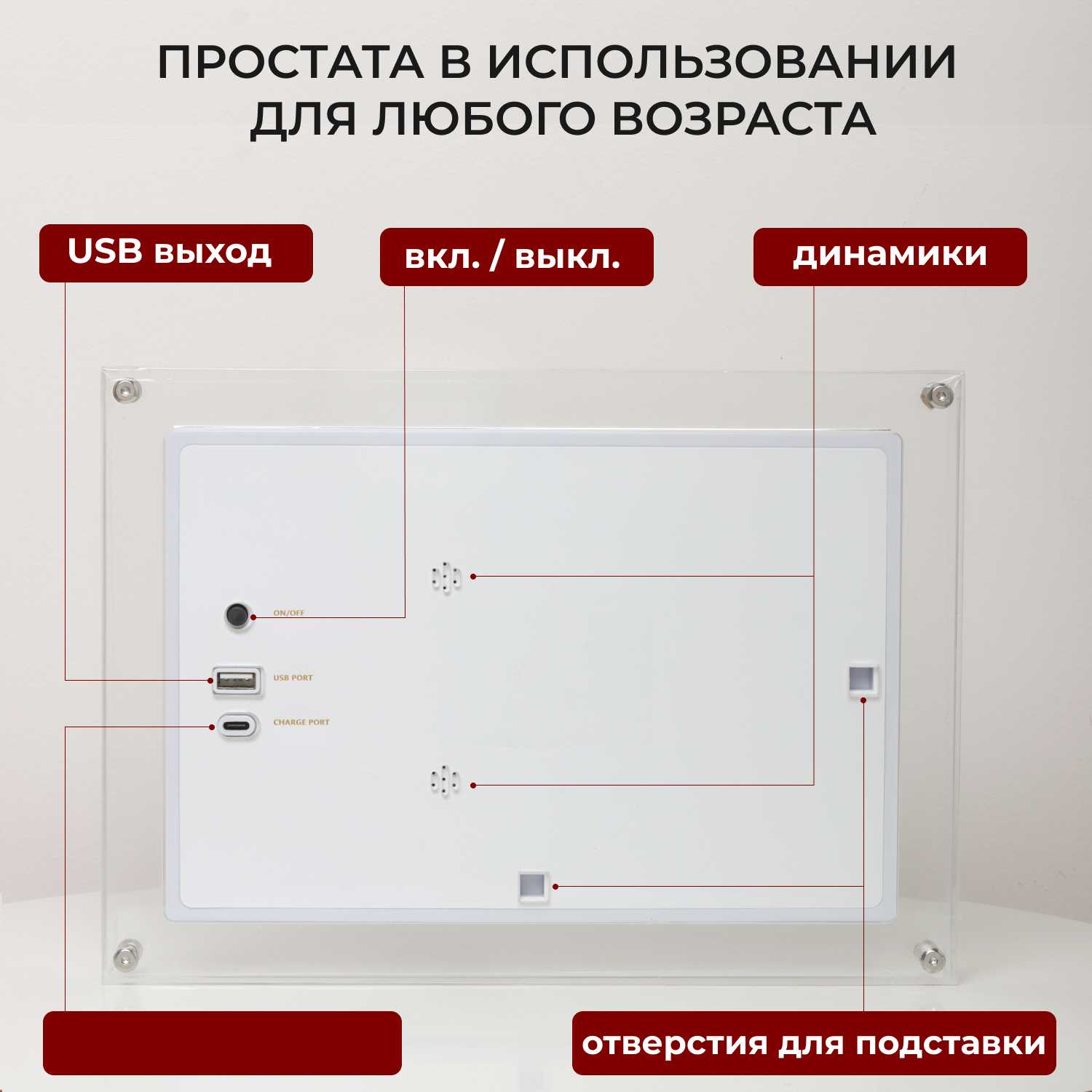 Цифровая фоторамка Цифровая фоторамка (10.1