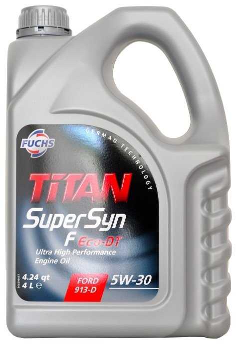Синтетическое моторное масло FUCHS Titan SuperSyn F Eco-DT 5W-30 фотография 1