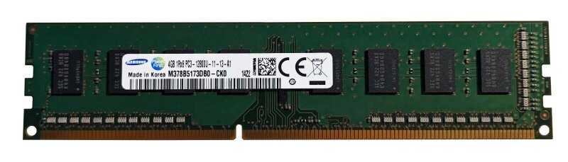 Оперативная память Samsung 4 ГБ DDR3 DIMM (M378B5173DB0-CK0) фотография 3