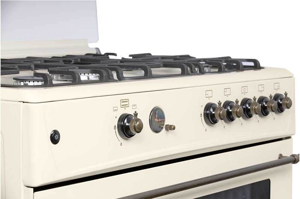 Газовая плита NORDFROST GG 9064 YR, авторозжиг, газ-контроль фотография 6