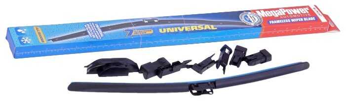 Щетка стеклоочистителя бескаркасная MegaPower Universal All Seasons M-75017 425 мм