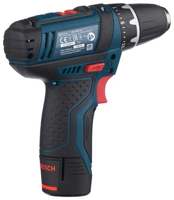 Аккумуляторная дрель-шуруповерт BOSCH GSR 12V-15 601.868.122 фотография 2