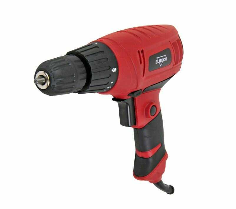Дрель-шуруповёрт сетевая Elitech Домашний Мастер ДШ 028РЭ [E2201.018.00]