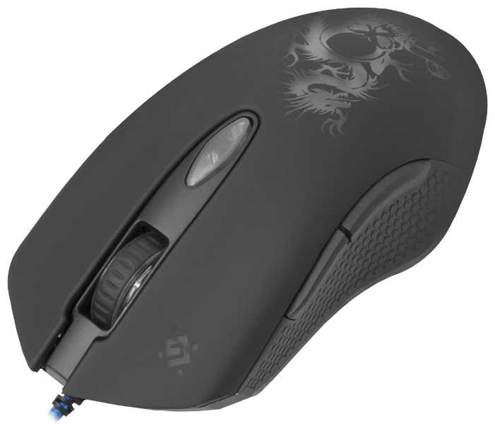 Игровая мышка для компьютера Defender Sky Dragon оптика 6 кнопок 3200 dpi фотография 9