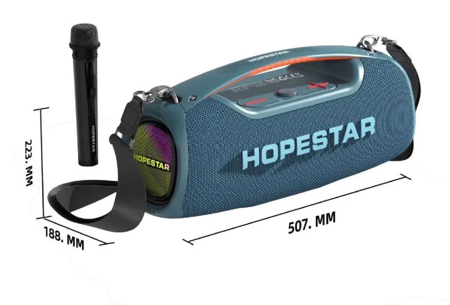 Портативная Bluetooth колонка HOPESTAR A60-100W фотография 16