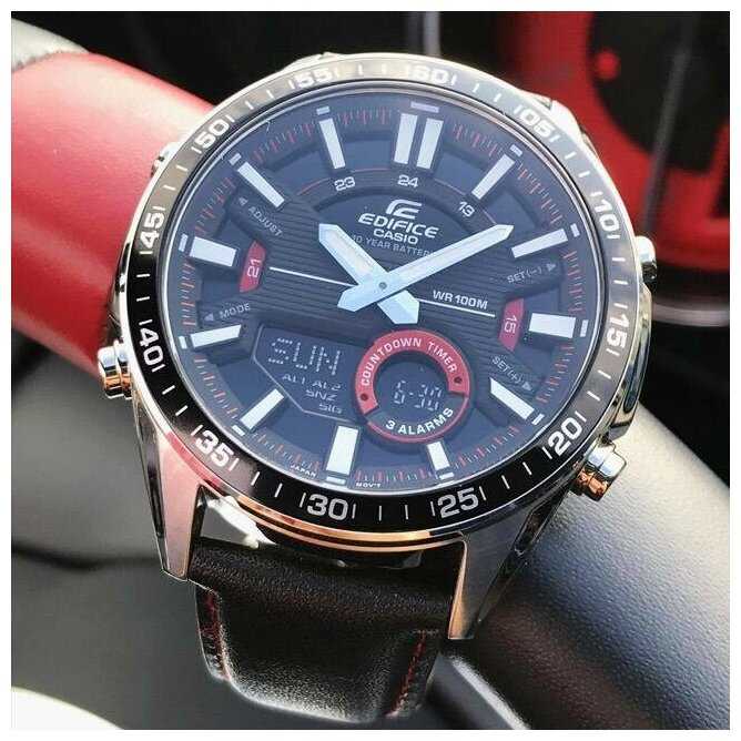 Японские наручные часы Casio Edifice EFV-C100D-1A фотография 4