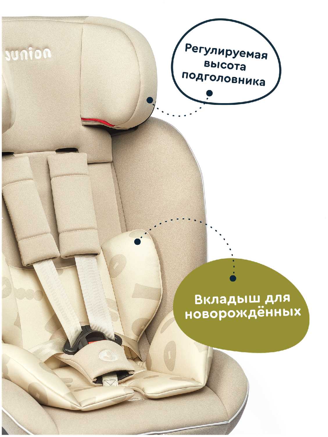 Автокресло JUNION Cleo AY913 (0-36 кг) фотография 18