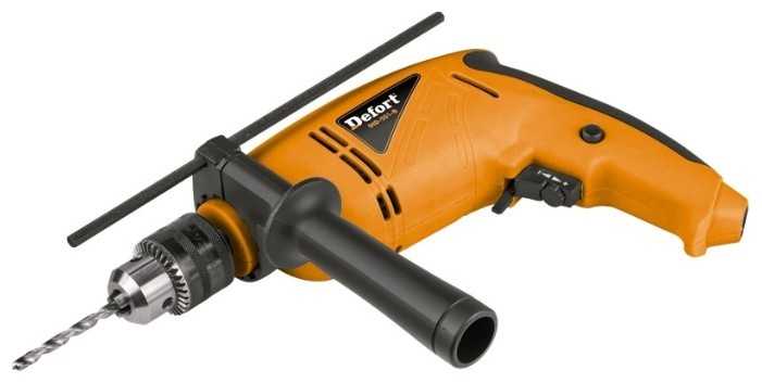 Ударная дрель DeFort DID-501-B, 500 Вт