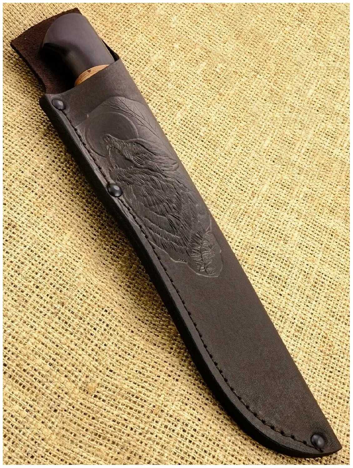 Нож ручной работы Ножемир булатная сталь гепард (2312)б фотография 1