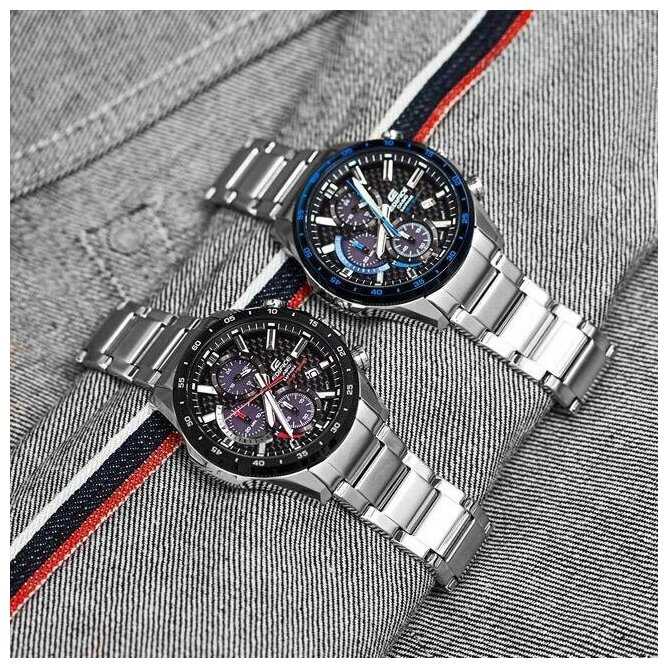 Японские наручные часы Casio Edifice EFS-S540DB-1A фотография 4