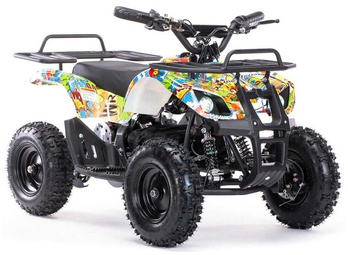 MOTAX Квадроцикл ATV Mini Grizlik Х-16 Big Wheel с механическим стартером фотография 10