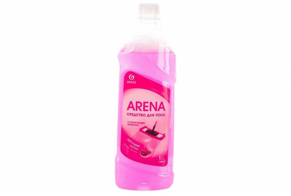 125185_средство Для Пола! С Полирующим Эффектом Arena, Цветущийлотос (Канистра 1л) GraSS арт. 125185