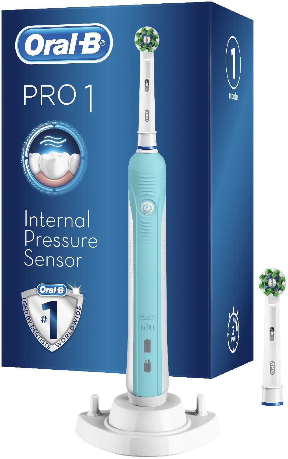 Электрическая зубная щетка Oral-B Pro 1 570 Cross Action фотография 1