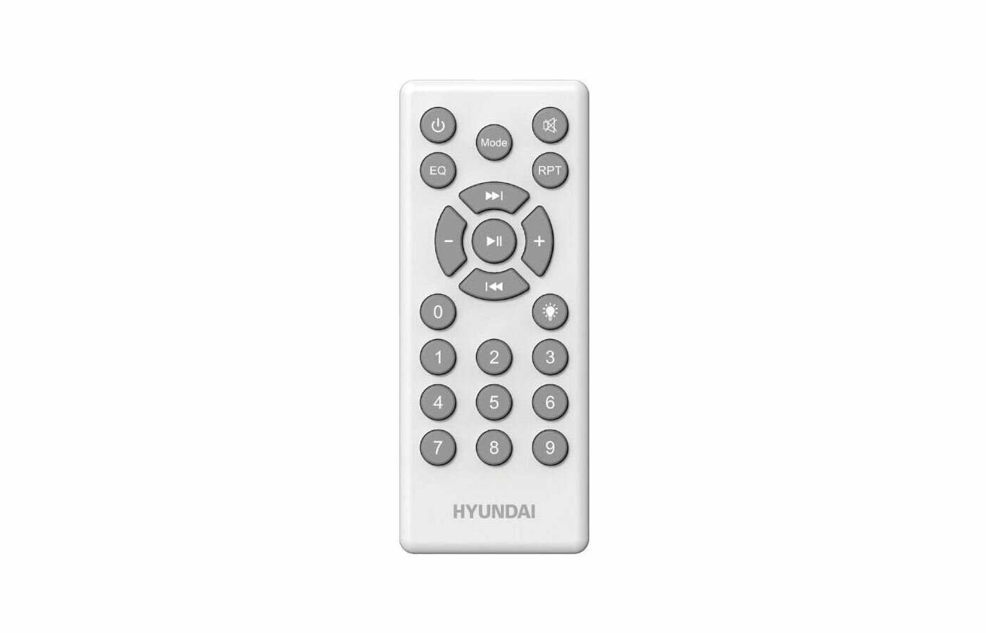 Минисистема Hyundai H-MC1292, 18 Вт, FM, USB, BT, micro SD фотография 13
