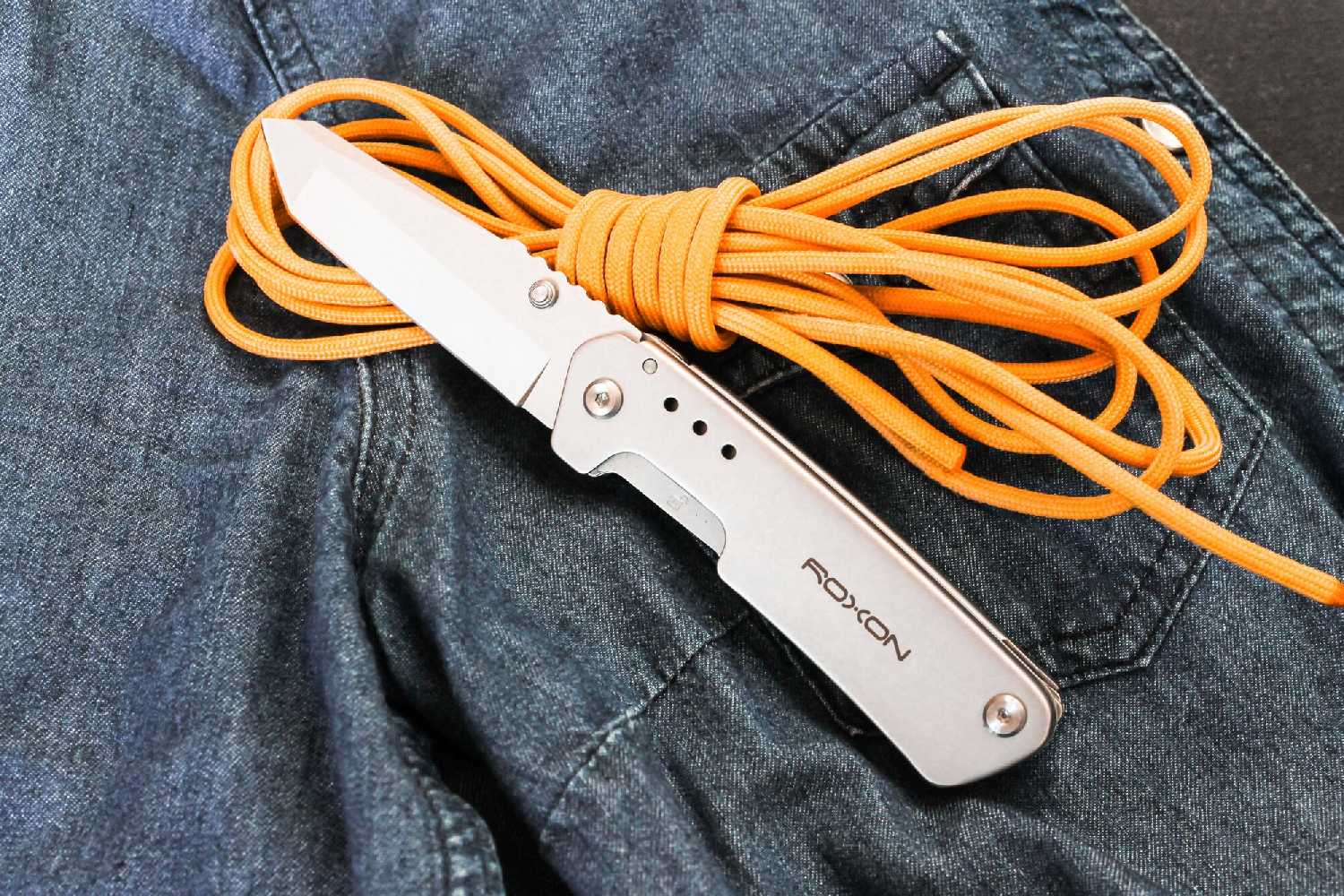 Нож многофункциональный Roxon KS KNIFE-SCISSORS рукоять G10 S501U фотография 5
