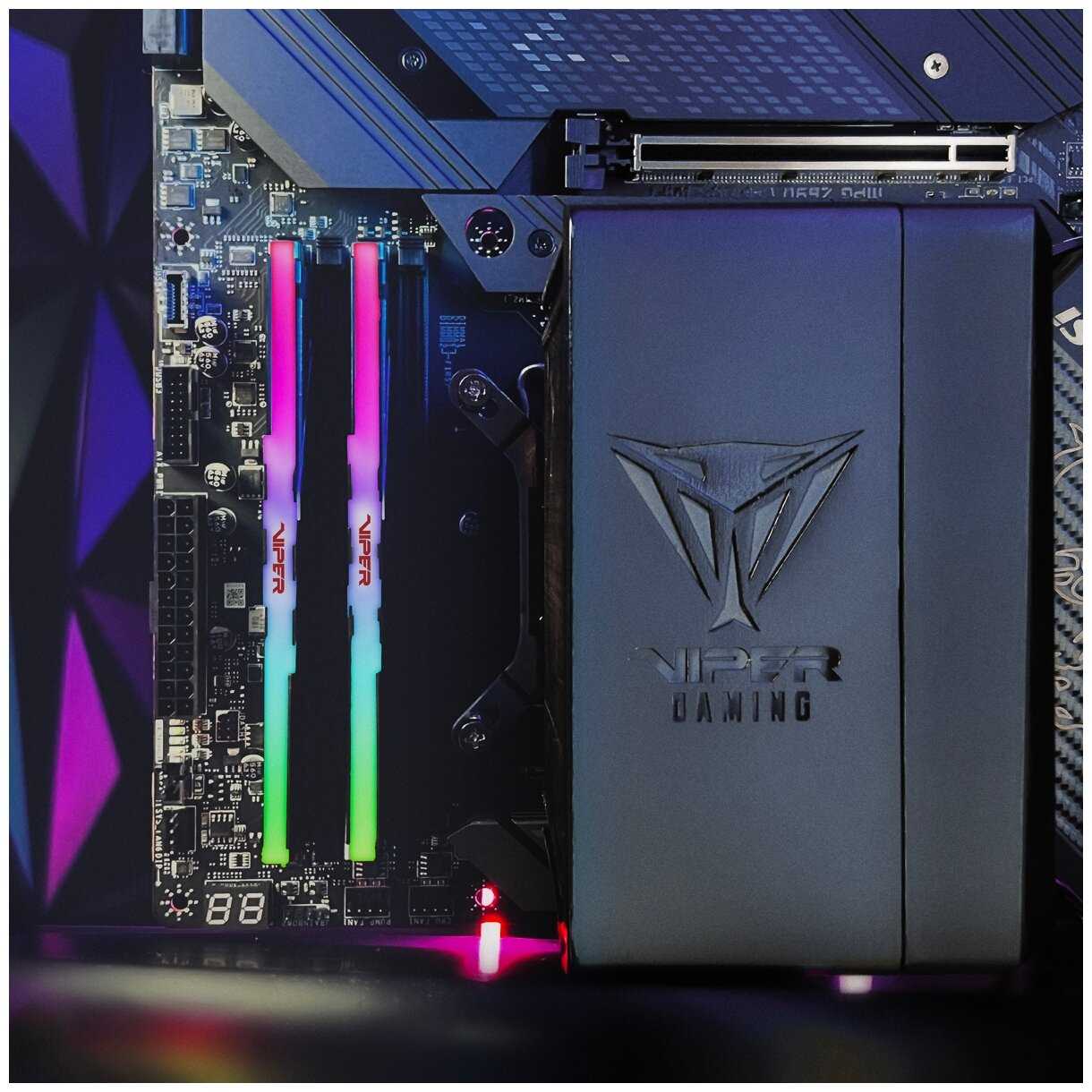 Оперативная память Patriot Memory VIPER Venom RGB DDR5 DIMM (PVVR532G640C32K) фотография 10