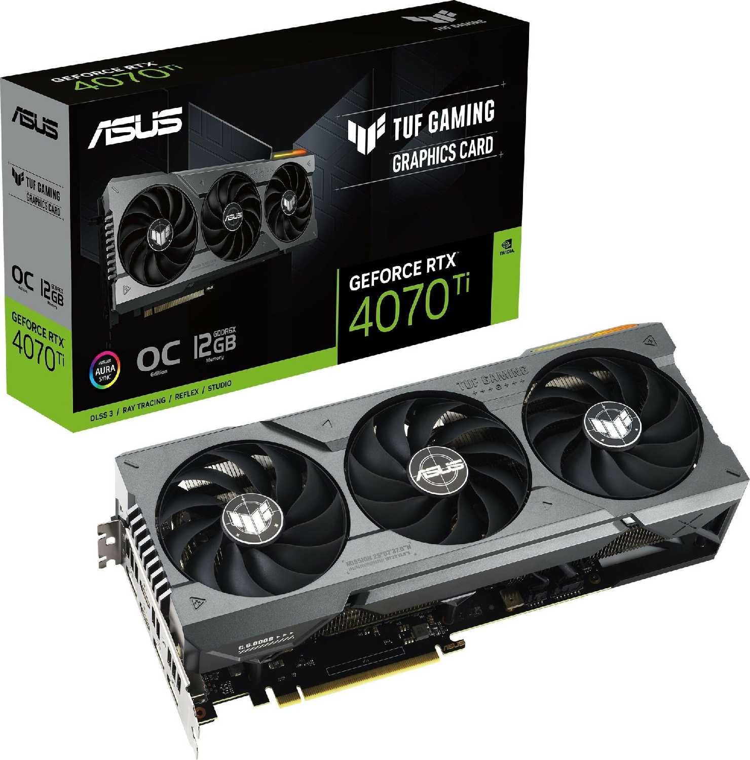 Видеокарта ASUS TUF Gaming GeForce RTX 4070 Ti (TUF-RTX4070TI-12G-GAMING) фотография 12