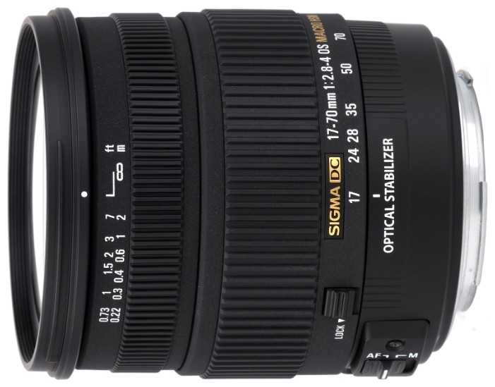 Объектив Sigma AF 17-70mm f/2.8-4 DC MACRO OS HSM Nikon F