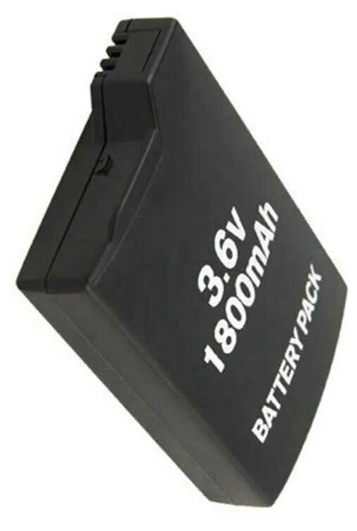 Аккумулятор для 1000 PSP 1800 mAh, 3,6V фотография 1
