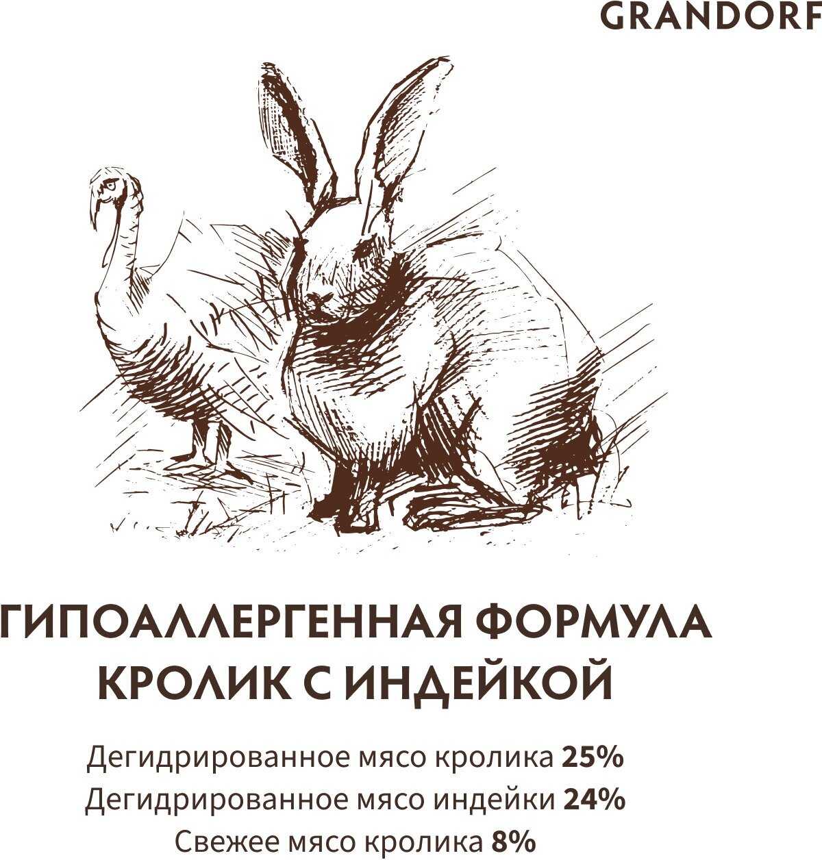 Сухой корм GRANDORF (Кролик - Индейка) фотография 14