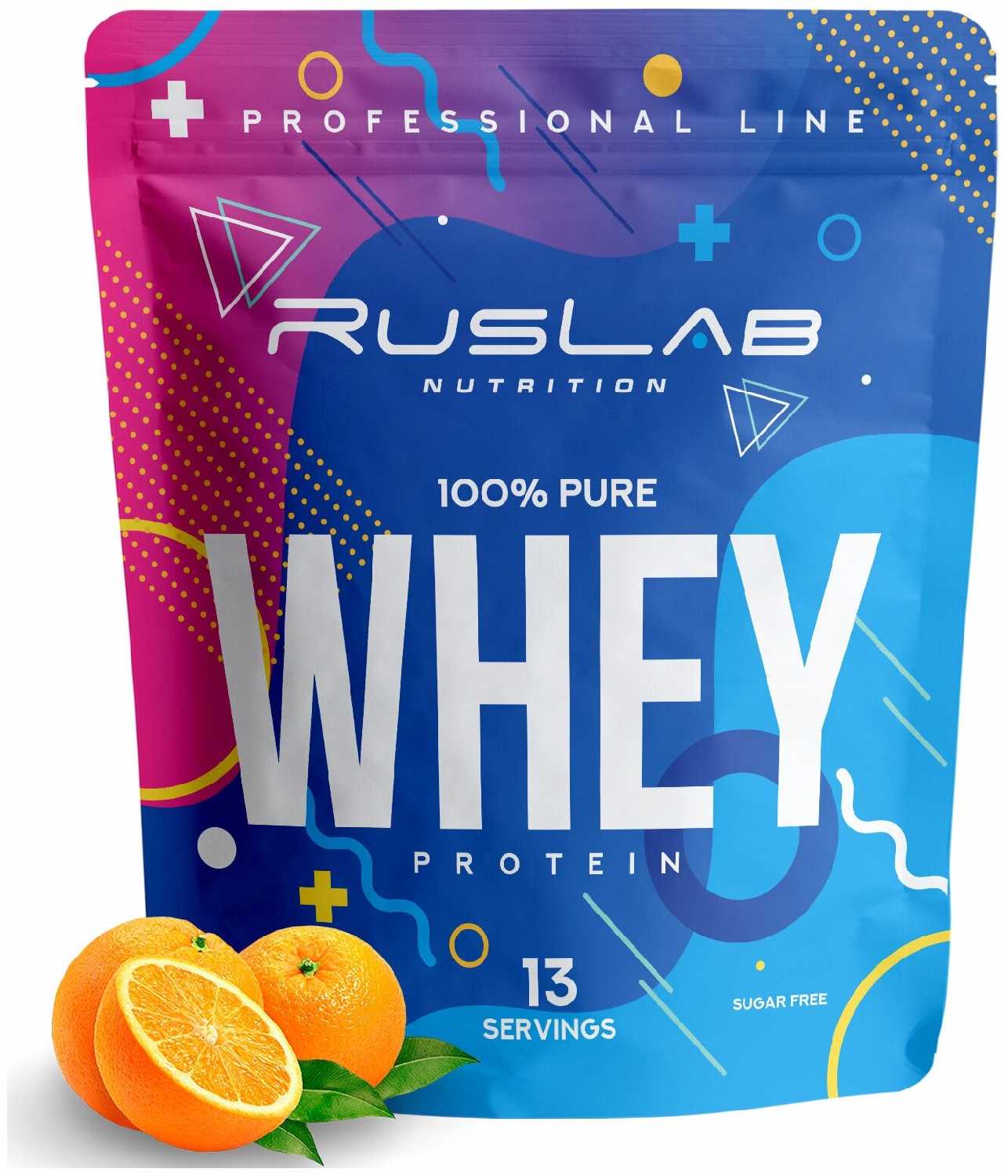 Протеин сывороточный WHEY 100% Pure, белковый коктейль (416 гр), вкус ванильное мороженое фотография 1