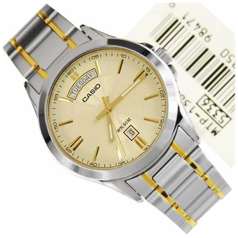 Японские наручные часы Casio Collection MTP-1381G-9A фотография 1