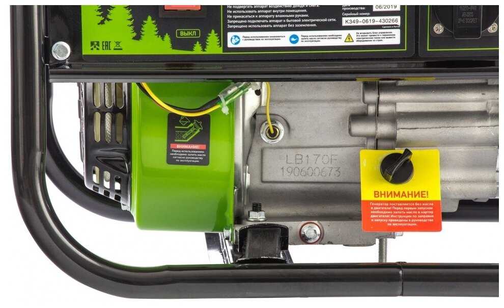 Бензиновый генератор Сибртех БС-2800 фотография 8