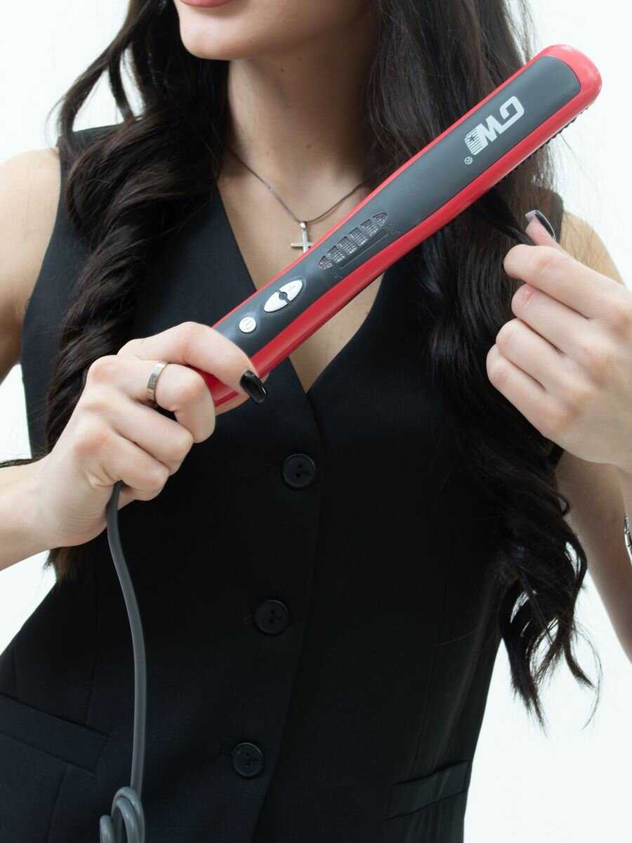 Расческа выпрямитель для волос электрическая фотография 4