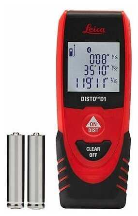Лазерный дальномер Leica Geosystems DISTO D1 фотография 8