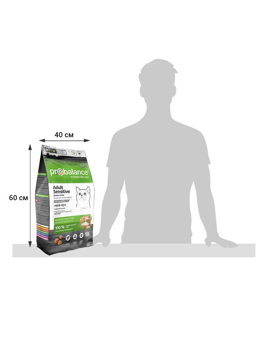 Корм для кошек ProBalance Sensitive (с курицей, с рисом) фотография 14