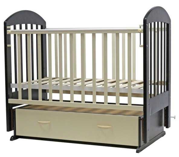 Кроватка Топотушки Дарина-6, классическая, универсальный маятник фотография 5